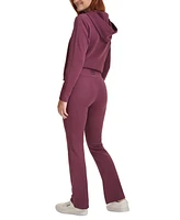 Calvin Klein Performance Women's Tech Waffle-Knit Flare-Leg Pants