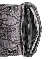 I.n.c. International Concepts Mini Ajae Velvet Snake Shoulder Bag, Created for Macy's