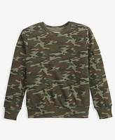 Grayson Threads Kids, The Label Big Boys Soft Camo Fleece Sweatshirt