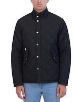 Robert Graham Men's Quilted Stand Collar Field Jacket