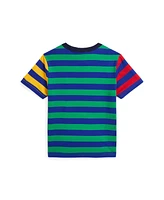 Polo Ralph Lauren Toddler and Little Boys Striped Cotton Jersey Tee