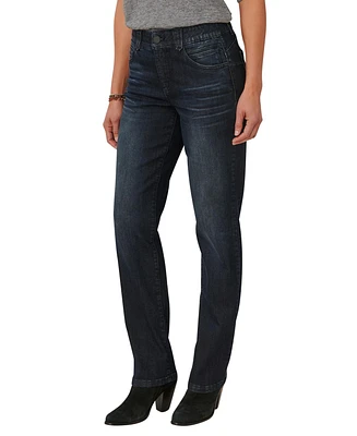 Democracy Women's "Ab" Solution Straight Leg Jean