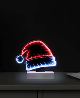 Northlight Led 3D Santa Hat Christmas Tunnel Light - 6.5-Inch