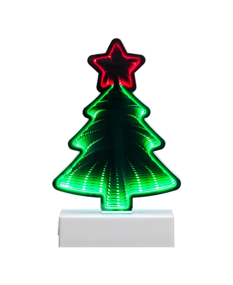 Northlight Led 3D Christmas Tree Tunnel Light - 8-Inch