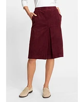 Olsen Faux Suede PullOn Skirt