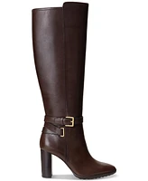 Lauren Ralph Women's Manchester Buckled Dress Boots