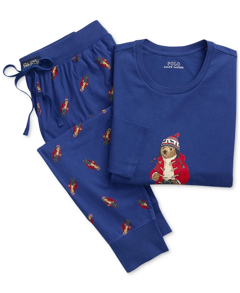 Polo Ralph Lauren Men's 2-Pc. Bear Pajamas Set