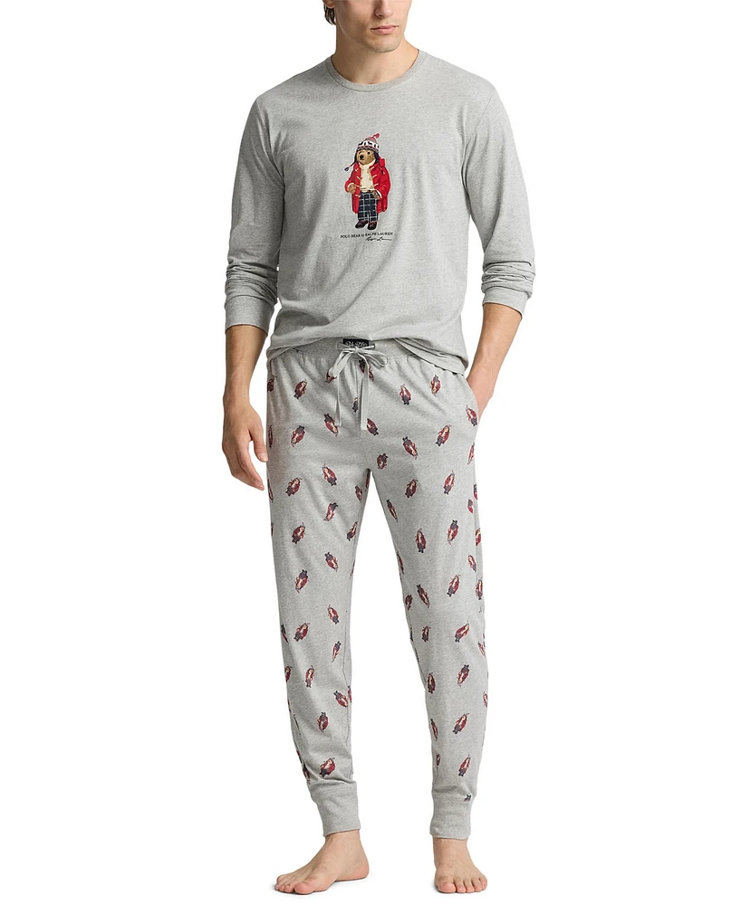 Polo Ralph Lauren Men's 2-Pc. Bear Pajama Set