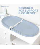 Jool Baby Waterproof Changing Pad - Easy to Clean, Lightweight & Portable Large Foam Cushion for Comfort