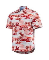 Tommy Bahama Men's Crimson Alabama Tide Tropical Horizons Button-Up Shirt