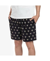 Concepts Sport Men's Black New Orleans Saints Gauge Jam Two-Pack Shorts Set