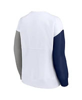 Fanatics Women's White New York Yankees Series Pullover Sweatshirt