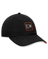 Fanatics Men's Black Philadelphia Flyers Authentic Pro Rink Adjustable Hat