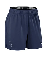 Nike Women's Navy Tampa Bay Rays Authentic Collection Knit Shorts