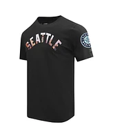 Pro Standard Men's Black Seattle Mariners Cityscape T-Shirt