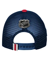 Fanatics Big Boys and Girls Navy New York Rangers 2024 Nhl Draft on Stage Trucker Adjustable Hat