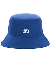 Starter Men's Blue New York Rangers Arch Logo Bucket Hat