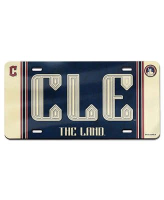 Wincraft Cleveland Guardians 2024 City Connect Laser Cut Acrylic License Plate