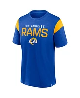 Fanatics Men's Royal/Gold Los Angeles Rams Home Stretch Team T-Shirt