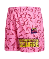 Freeze Max Men's Pink SpongeBob SquarePants Sharp Woven Shorts