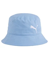 Puma Men's and Women's Sky-Blue Manchester City Essential Bucket Hat