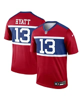 Nike Men's Jalin Hyatt Century Red New York Giants Alternate Legend Player Jersey