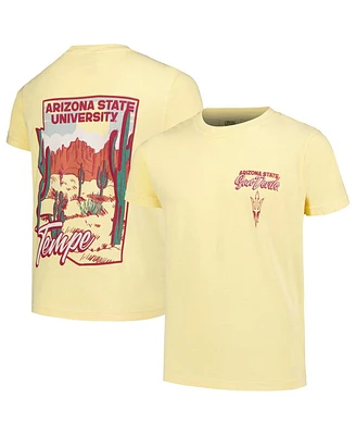 Image One Big Boys and Girls Gold Arizona State Sun Devils Hyperlocal Comfort Colors T-Shirt