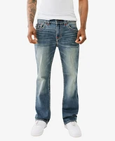 True Religion Men's Billy Bootcut Super T Flap Jeans