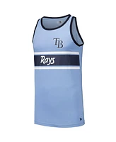 New Era Men's Light Blue Tampa Bay Rays Jersey Ringer Tank Top