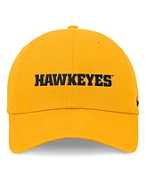 Nike Men's Gold Iowa Hawkeyes 2024 On-Field Club Adjustable Hat