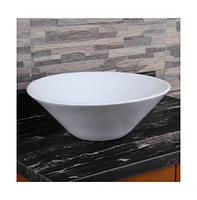 Stylish Ceramic Above-Counter Bathroom Sink