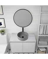 Streamdale Furniture Stylish Ceramic Vessel Sink for Bathrooms