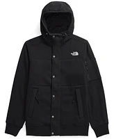 The North Face Men's Highrail Zip-and-Snap Front Fleece Hooded Jacket - Tnf Black