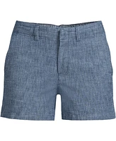 Lands' End Women's Classic 5" Chambray Shorts