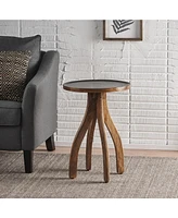 Streamdale Furniture End Table: Earthy Elegance For Your Living Space