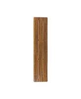 Modern Industrial Acacia Wood Bench With Hairpin Legs