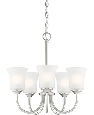 Designers Fountain Bronson 20.25" Metal 5 Light Chandelier