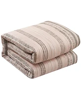 Stratford Park Ayla Striped 10-Pc. Comforter Set