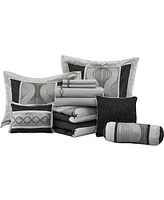 Stratford Park Kath Geometric 15-Pc. Comforter Set, California King