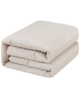 Stratford Park Felicia Stripes 3-Pc. Comforter Set