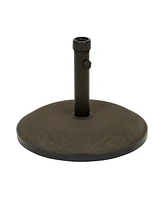 Streamdale Furniture Round Umbrella Base For Shady Backyard Oasis (55 Lbs)