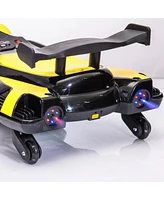 Streamdale Furniture 12V Kids Electric Ride-On: DriFT, Spray, Lights, Music, Safe & Fun