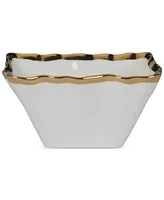 Certified International Regency Square Snack Bowls, Set of 4