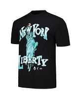 Playa Society Men's and Women's Black New York Liberty Team T-Shirt