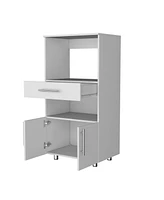 Fm Furniture Corsica Pantry Cabinet Microwave Stand