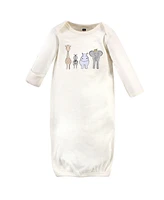 Hudson Baby Infant Boy Cotton Long-Sleeve Gowns