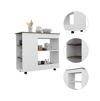 Fm Furniture Arizona Kitchen Cart