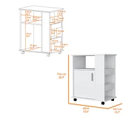 Fm Furniture Clayton Kit Lower Microwave Cabinet