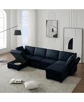 Simplie Fun Modular Sofa with Storage