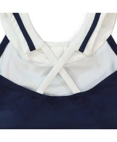 Hope & Henry Little Girls One-Piece Sailor Swimsuit